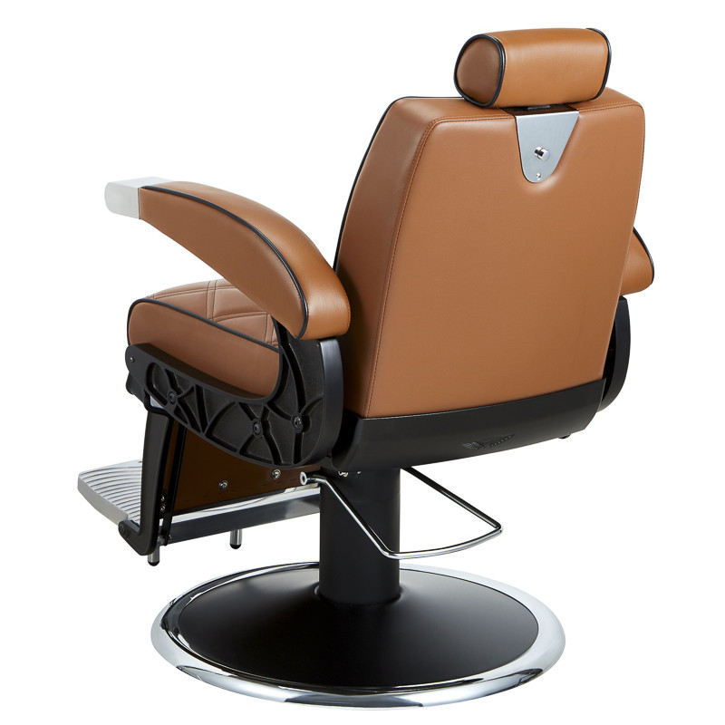 HUGO BROWN Fauteuil barbier dos - Malys Equipements