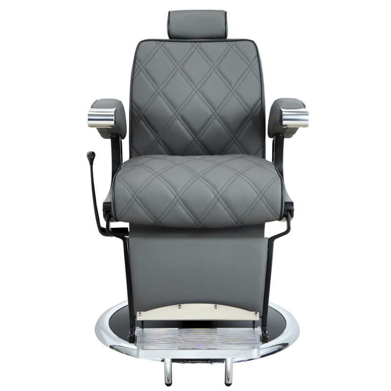 HUGO GREY Fauteuil barbier face - Malys Equipements