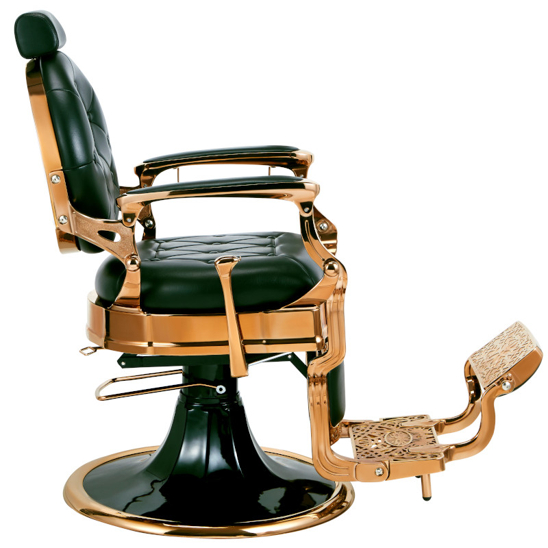 KIRK GRS Fauteuil Barbier profil - Mobilier barbier - Mobilier barbershop - Meuble barbier - Meuble barbershop - Malys Equipements