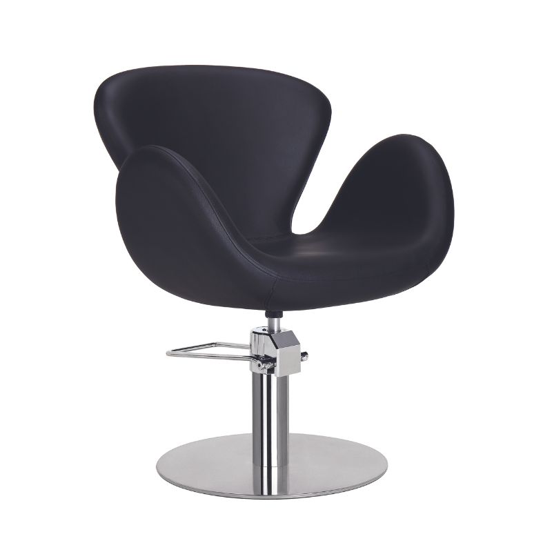 ELEGANCE Fauteuil Coiffure CHLOE BLACK - mobilier coiffure - malys equipements