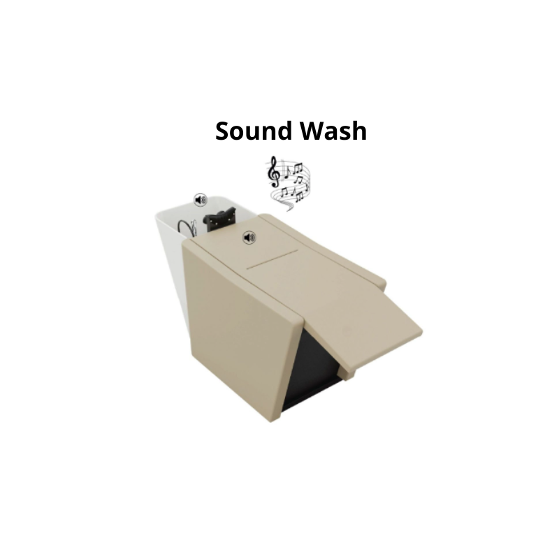 ZEN Bac shampoing allongé - Option Sound Wash - Malys Equipements