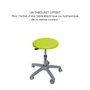 C6880 Table hydraulique 2 plans Ecopostural pour personnes avec fort abdomen/ventre - tabouret - Malys Equipements