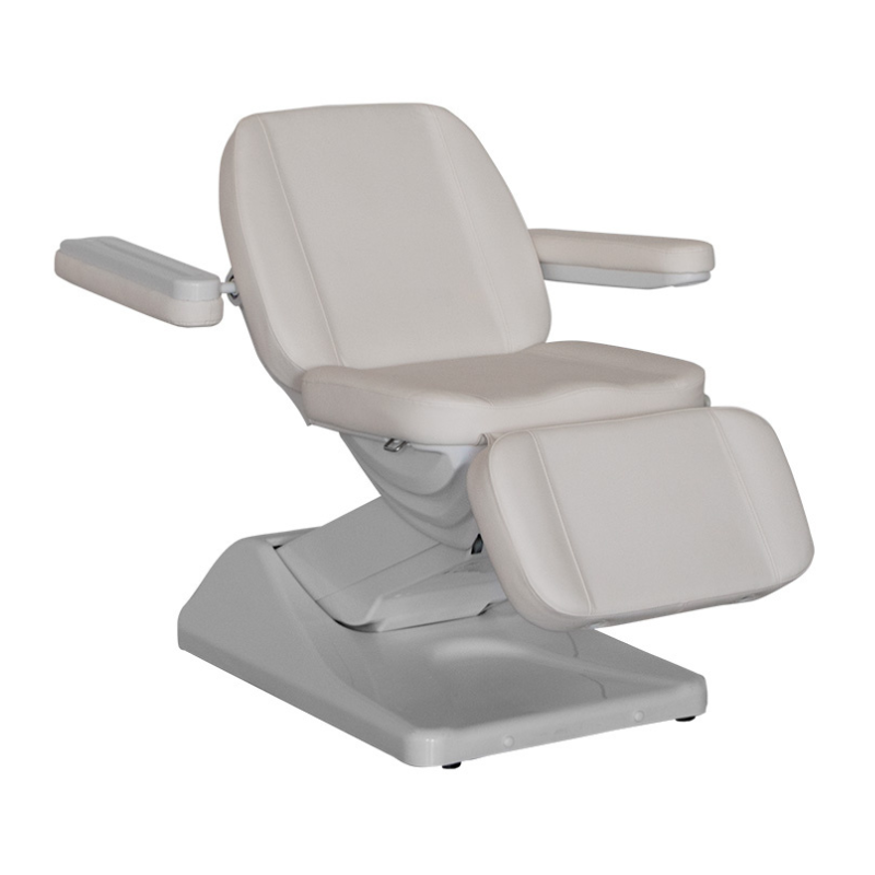 OASIS Fauteuil d'Esthétique Électrique - appuie-tete et repose-pieds extensibles - Mobilier esthetique - meuble esthetique - malys equipements