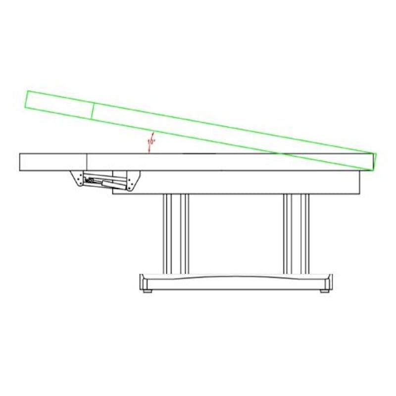 Table_de_massage-et-SPA-chauffante-base-claire-_EMOTION - position trendelenburg dimensions - Mobilier esthétique - Meuble esthétique