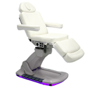 ALMA WARM Fauteuil de Soin Chauffant - Position assise - télécommande - Lumière LED Mauve - Mobilier esthétique - Malys Equipements