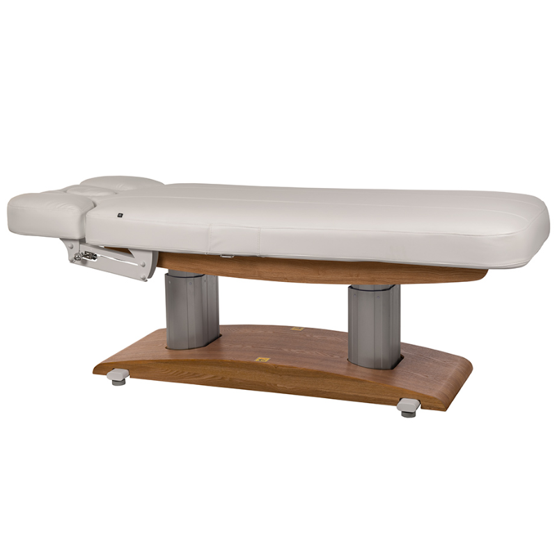 TROCH Table de Massage et Soins - Chêne Clair - allongé - Malys Equipements