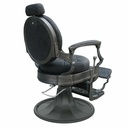 CLINT B Fauteuil Barbier - dos noir - Malys Equipements