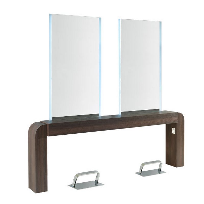NUBIA 2 2-zits kaptafel voor wandmontage