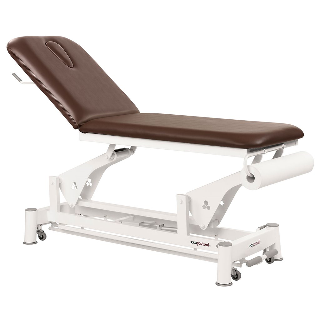 C5533 Elektrische Massageliege mit 2 Ecopostural-Oberflächen und 1 Hocker KOSTENLOS