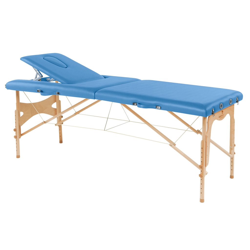 C3209 Table pliante 2 plans en bois Ecopostural