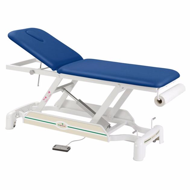 C3513 Electric table with 2 Ecopostural surfaces and 1 stool FREE