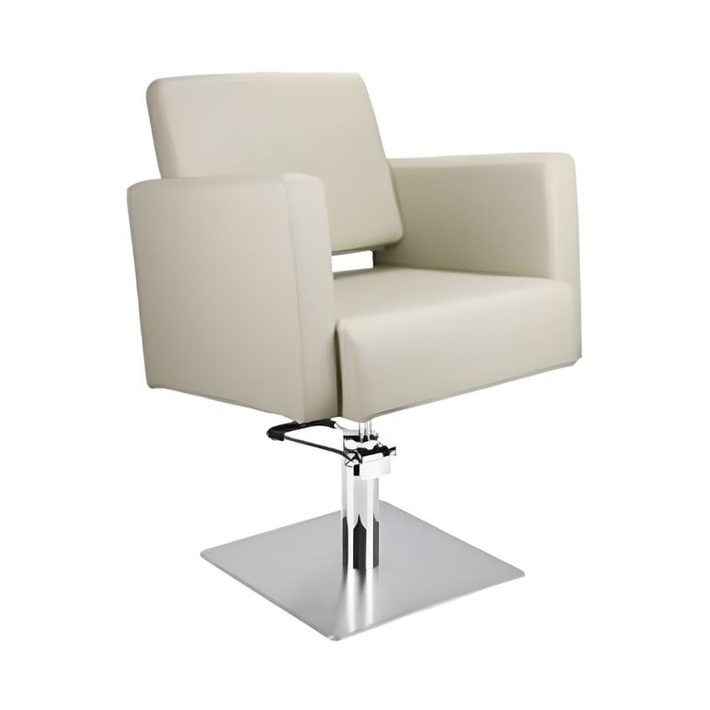 VICTORIA DELUXE Fauteuil coiffure crème