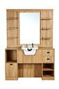 OKE 2BR Kapperskaptafel - Licht hout