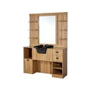 OKE 2BR Barber Dressing Table - Light wood