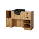 OKE 4BR Toeletta da barbiere - Legno chiaro