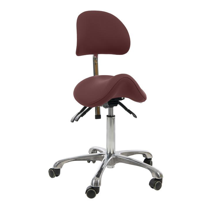 NAGGURA Saddle Stool with backrest