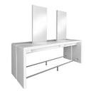 SHOW 2 Led 2-zits kaptafel voor wandmontage