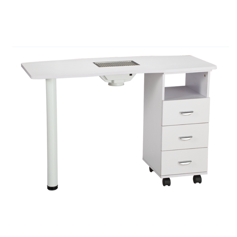 NS-8605 Manicure Table with fan et hand rest