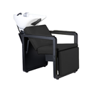 OSLO Shampoo Chair Electrical legrest - Black