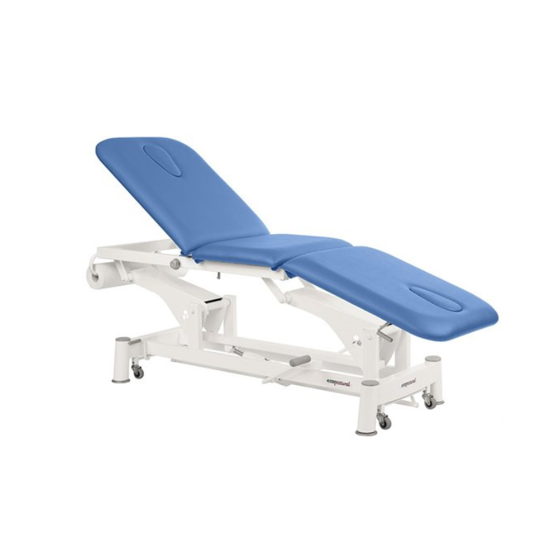 C5747 Ecopostural 3-section hydraulic table and 1 stool FREE