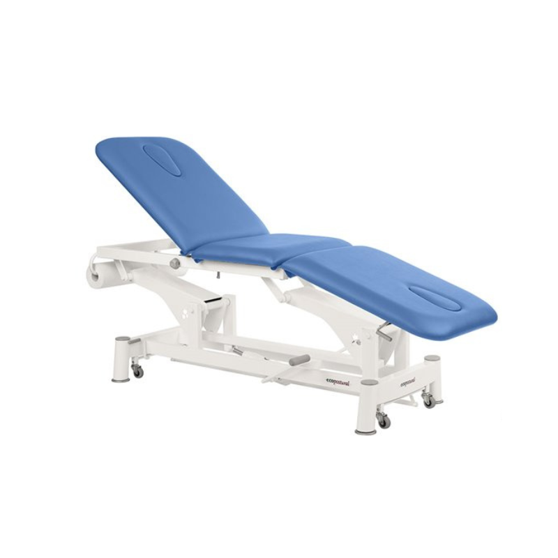 C7726 Ecopostural 3-section hydraulic table and 1 stool FREE