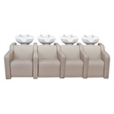  ALBA SOFA RELAX Vassoio shampoo 4 posti -