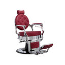 ARCHIE ROUGE SILVER Fauteuil Barbier