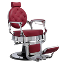 ARCHIE ROUGE SILVER Fauteuil Barbier