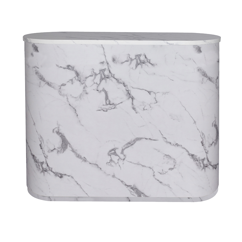 MARBRE WHITE Caisse d'accueil