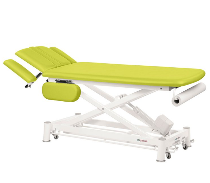 C7544 Elektrische Massageliege mit 2 Ecopostural-Oberflächen und 1 Hocker KOSTENLOS