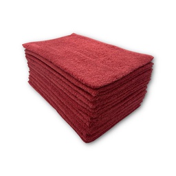 [395GSM-RDX12] Absolute Complexion Handdoek Rood x12