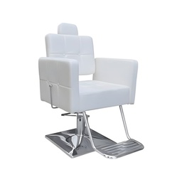 [MHG-31535-V5]  RUBY Barber chair White