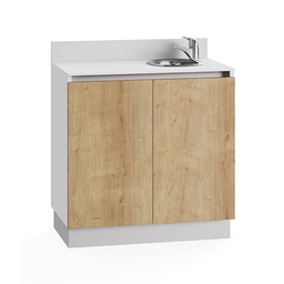 LABORATORIO 2-door base unit with sink