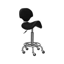 [MBX-6615B-BL]  ARIA Stool Black