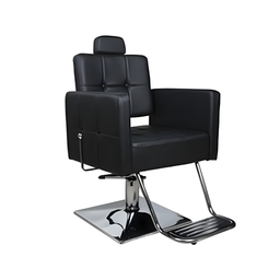 [MHG-31535-V5]  RUBY Sillón de barbero Negro