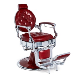 BARTON ROJO Sillón de barbero