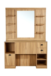 [MRP-OKE1BR] OKE 1BR Barber Dressing Table - Light wood