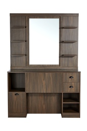 [MRP-OKE1B] OKE 1B Barber Dressing Table - Dark wood