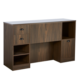 [MRP-OKE3B] OKE 3 B Hairdressing cabinet - Dark wood