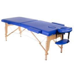 Mesa plegable de madera ARIA - Azul
