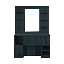 [MRP-OKE1-98] OKE 1 98 Barber Dressing Table - Black wood