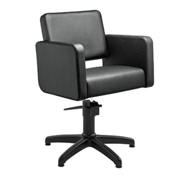 [WK-CLASS-E] VILIO BLACK Hairdressing Chair