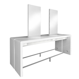 SHOW 2 Led 2-seater wall-mounted dressing table