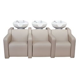 ALBA SOFA RELAX VIBROMASSAGE 3-Sitzer-Shampoo-Tablett 