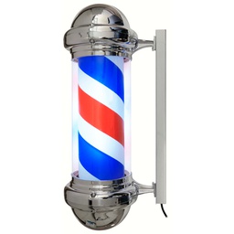 [HPB1] Letrero luminoso de barbero CLÁSICO