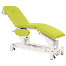 C5556 Ecopostural elektrische tafel met 3 bladen en 1 GRATIS kruk