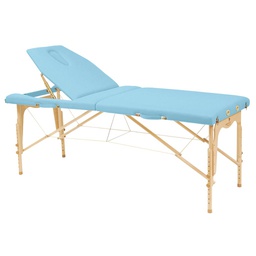 C3214 Table pliante 2 plans en bois Ecopostural