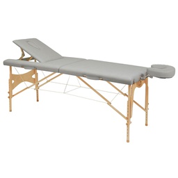 C3210 Ecopostural 2-section folding wooden table